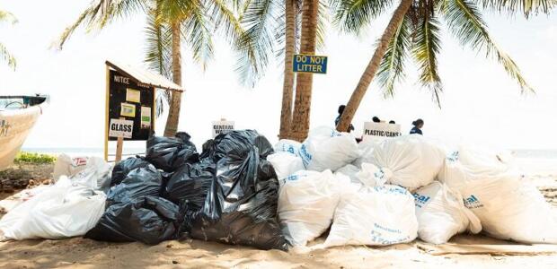 Island Finance cleans Mayaro beach