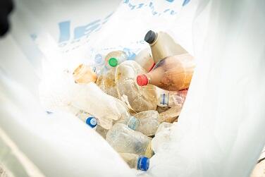 Plastic bottles - International Coastal Cleanup Trinidad & Tobago - Island Finance - September 2023