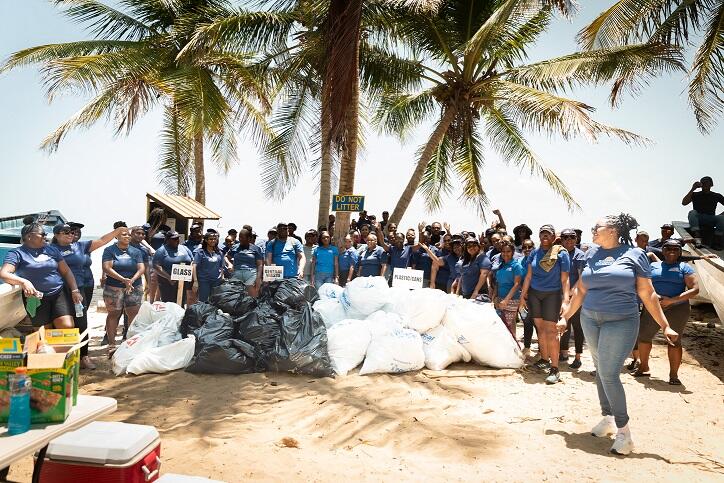 International Coastal Cleanup Trinidad & Tobago - Island Finance Team- September 2023